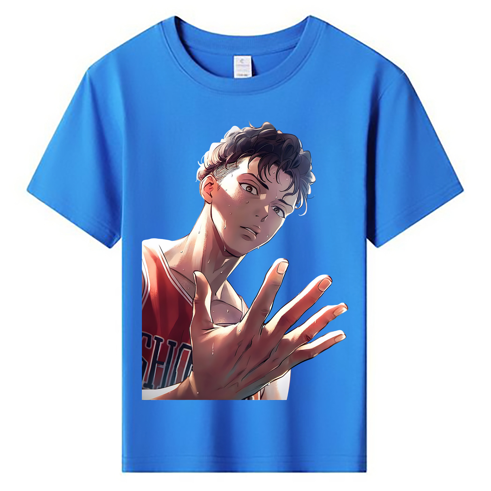 （画像用） SLAM DUNK／スラムダンク 綿100％キッズTシャツ（フロントプリント）
